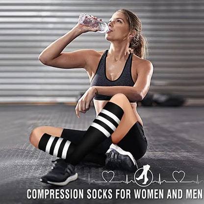 1PAIR Compression Socks Sport Socks Medical Nursing Stockings Prevent Varicose Veins Socks Pregnancy Nursing Athletic Soccer SOX