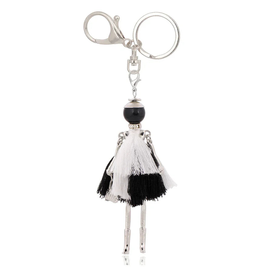 Trendy Women’s Metal Charm Keychain 2026 – Cute Statement Bag Pendant Jewelry Gift for Ladies