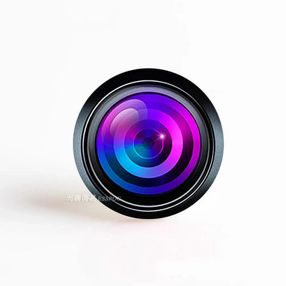 5Pcs 25mm Camera Lens Photo Print Glass Cabochon DIY Jewelry Pendant Supplies Handmade Cameo Accessories Set