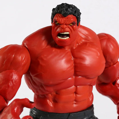 Gray Red Hulk Collectible Action Figure – Model Doll Decoration Toy