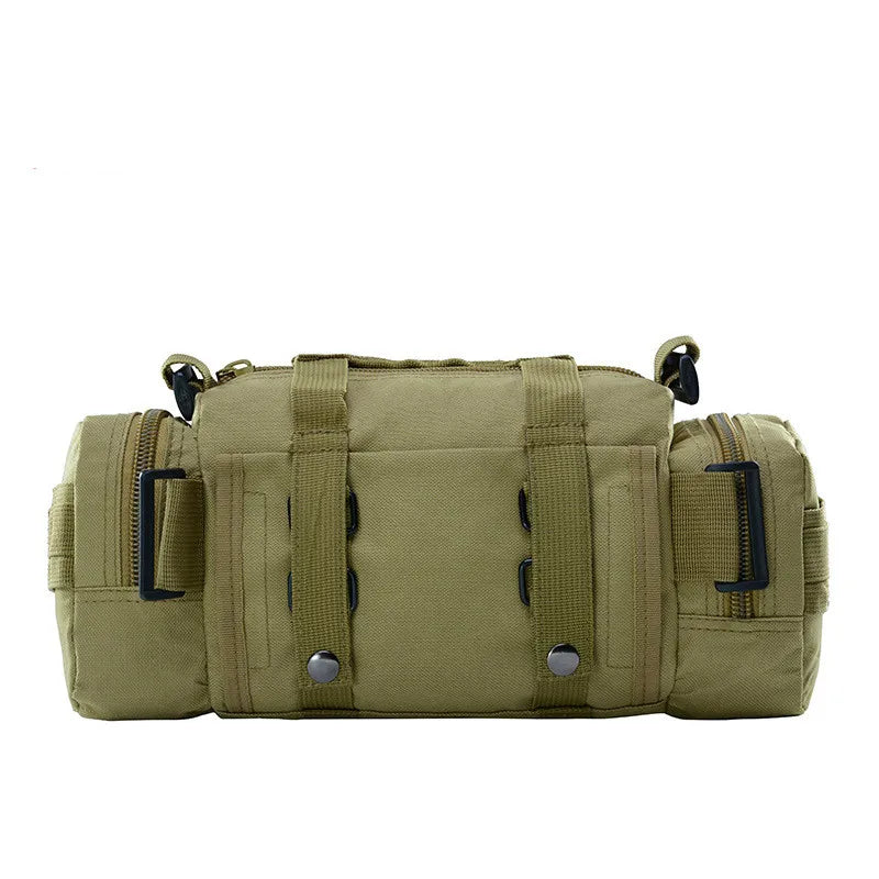 High-Quality Tactical Waist Pack – Outdoor Backpack, Molle Pouch for Camping, Hiking – 3P Chest Bag