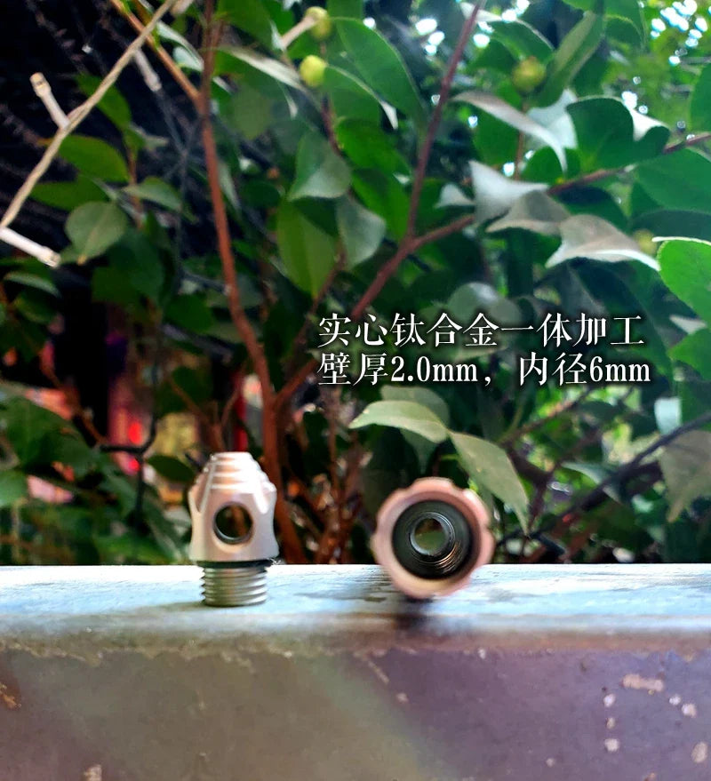 EDC Titanium Alloy Crowbar — Multifunction Outdoor Camping Hand Tool