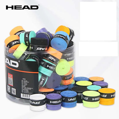 6 Pieces Original HEAD Overgrip - Anti-Slip Tennis Racket Sweatband Grips for Padel with Shock Absorption Grip Tape - Training Accessories