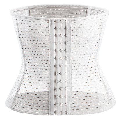 Colombian Mesh Waist Trainer Girdle for Women – Bustier Shapewear for Belly & Waist Control