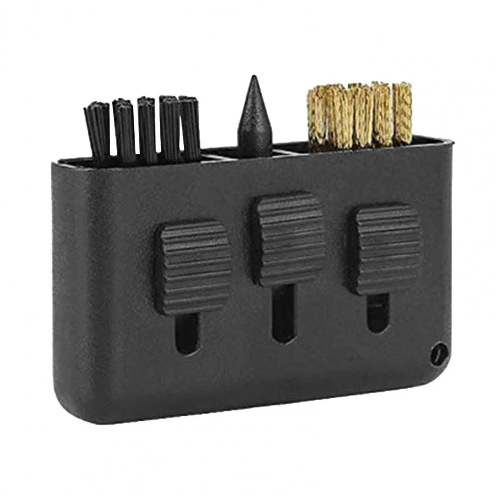 3 in 1 Golf Club Brush – Retractable Groove Cleaner, Pocket Tool for Clubs, Balls & Divots