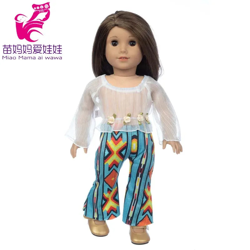 18-Inch Girl Doll Winter Coat — 43cm Baby Doll Jacket Outfit for Dressing