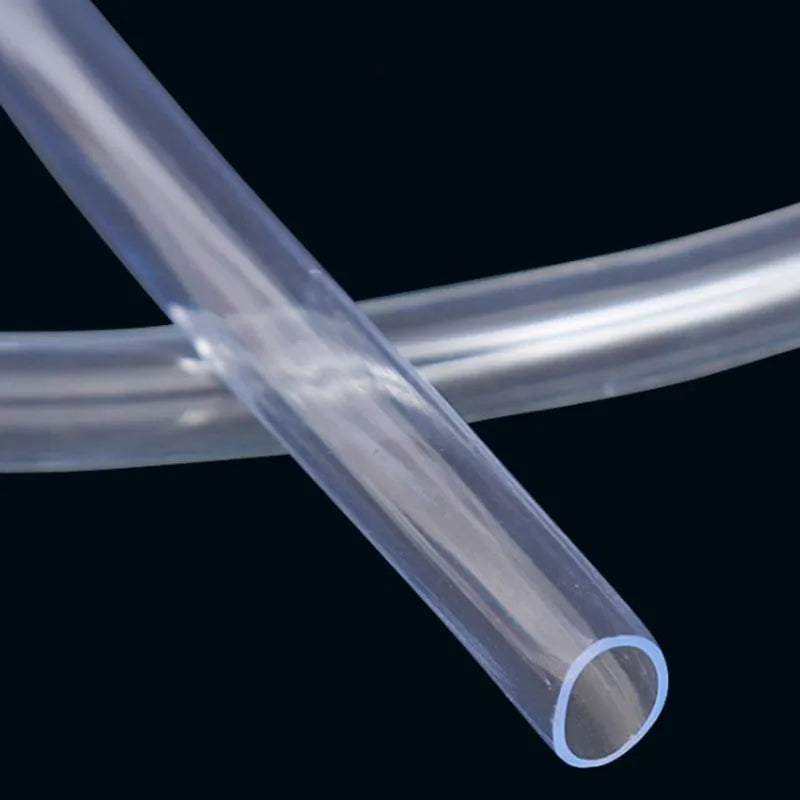 Silicon Aquarium Oxygen Pump Hose - 4x6mm, 1m/3m/5m/10m, Food Grade Tube for Fish Tank & Pond