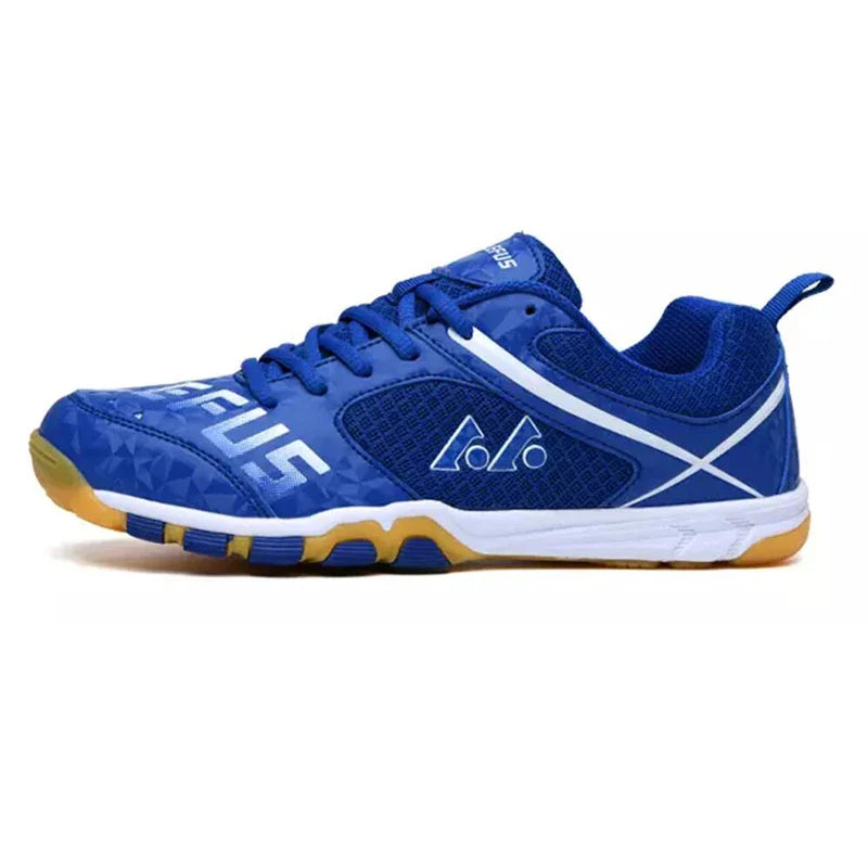 Unisex Non-Slip Breathable Table Tennis Shoes – Wear-Resistant Sports Training Sneakers