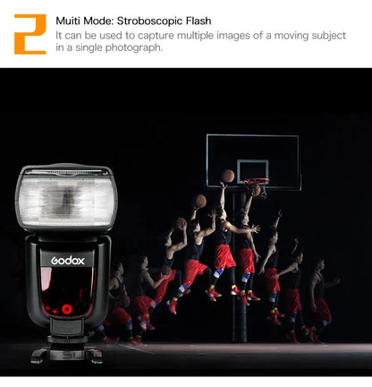 Godox TT600 2.4G Wireless TTL Speedlite + X2T Trigger — Compatible with Canon, Nikon, Sony, Fuji, Olympus