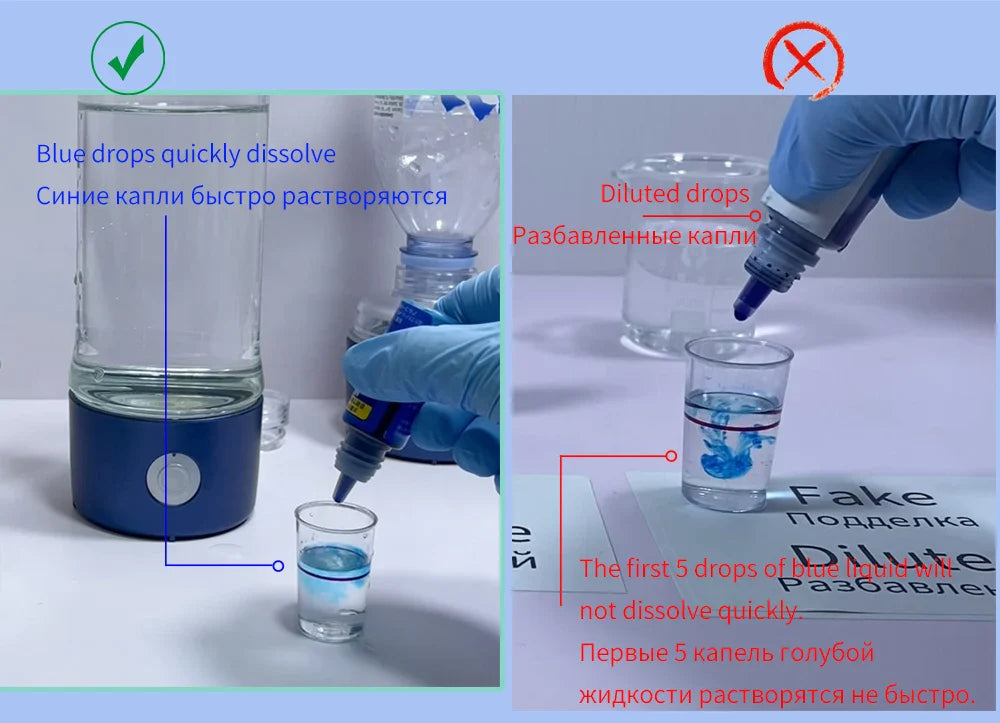 BlueVida SPE&PEM Hydrogen Water Generator - High Concentration, 2 Work Modes & Self-Cleaning, Hydrogen Absorption