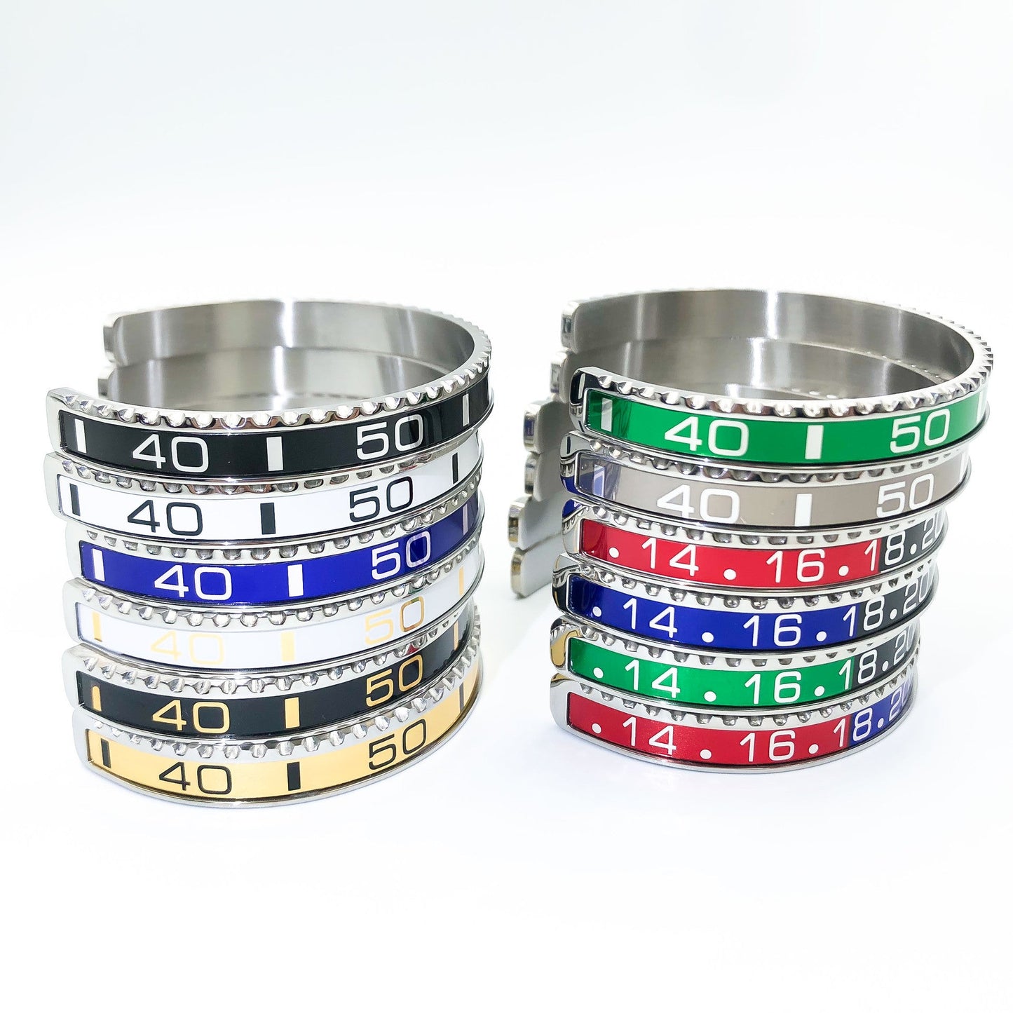 New Stainless Steel Digital Display Bracelet — Fashion Jewelry for Men & Women