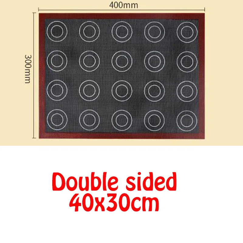 Perforated Silicone Baking Mat – Non-Stick Oven Liner for Cookies, Bread, Macarons & More