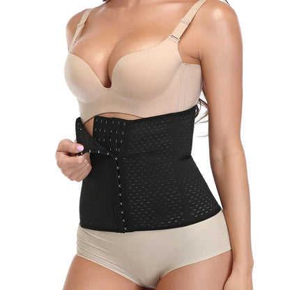 Plus Size XS-5XL Steel Boned Waist Trainer Corset for Women – Postpartum Shapewear Bustier Cinta Modeladora