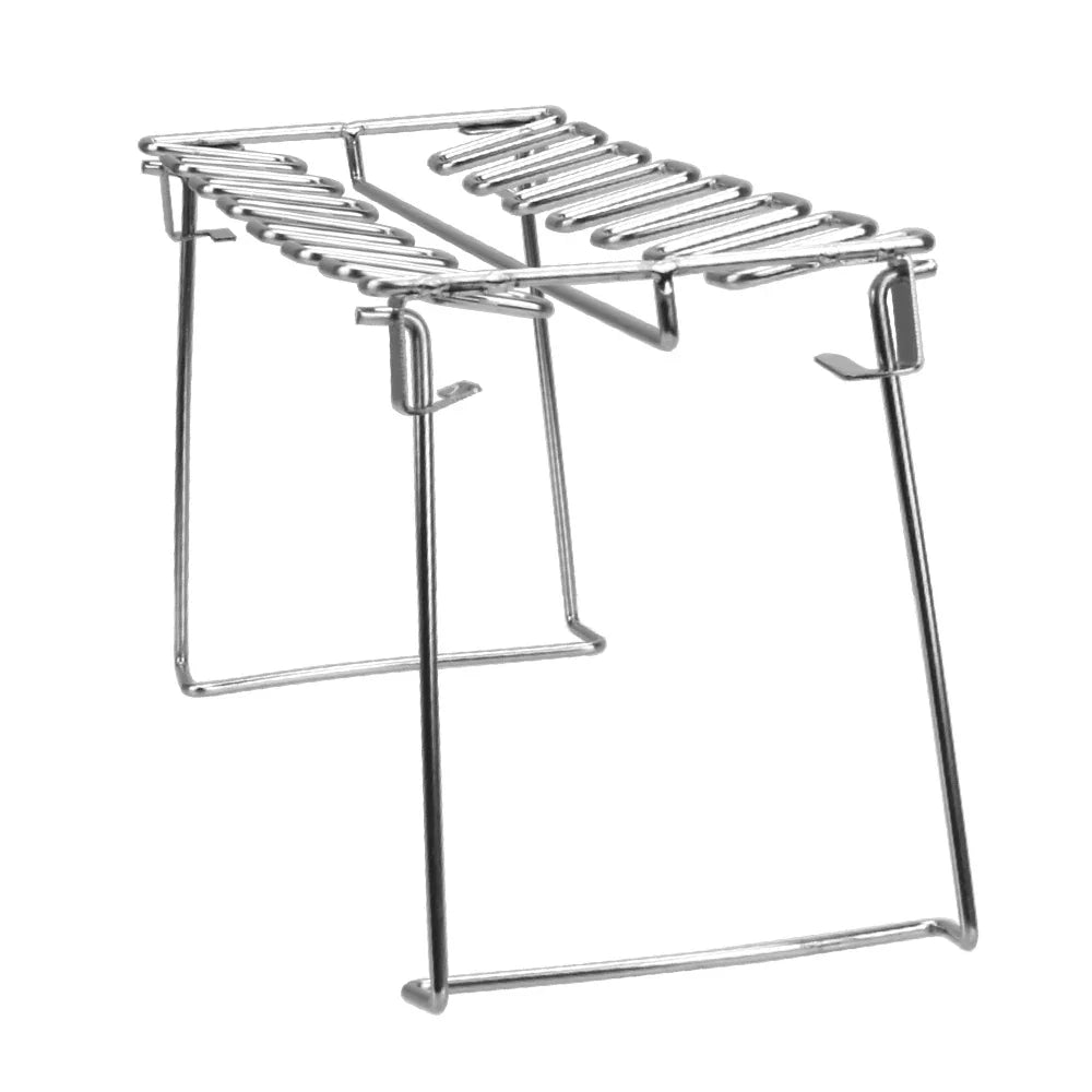 BBQ Beef Chicken Wing Leg Grill - Non-Stick Stainless Steel Barbecue Cooking Rack and Drumstick Oven Roaster Stand