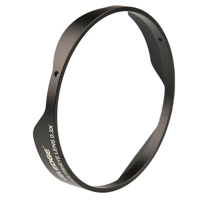 Vlogmagic 0.3X HD Ultra Fisheye Lens Adapter with Hood – 37mm/43mm Low-Dispersion Glass for Video Cameras & Camcorders