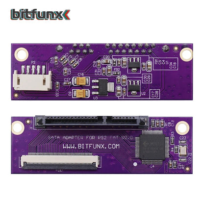 Bitfunx SATA Adapter Upgrade Board - PS2 Playstation 2 IDE Network Adapter Replacement Kit