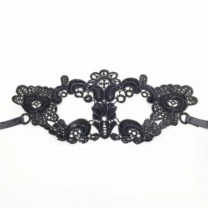 Sexy Lace Eye Mask for Women — Venetian Masquerade, Halloween & Carnival Half-Face Cosplay Party Mask