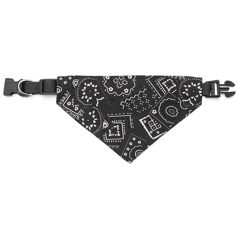 Adjustable Pet Bandana Collar – Washable Triangular Scarf Bib for Dogs & Cats, Birthday Party Dress-Up Neck Decor