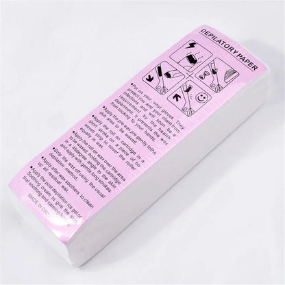 Nonwoven Hair Removal Wax Paper - 100/500/1000pcs Epilator Wax Strips for Body, Leg & Arm - High Quality