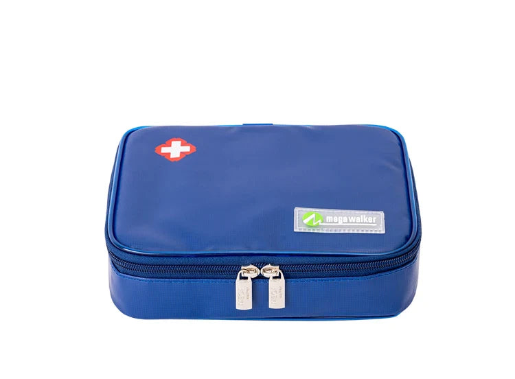 Mega Insulin Cooler Box – Portable Medium-Sized Insulated Travel Case for Diabetics with Nylon Fabric & Aluminum Foil Lining
