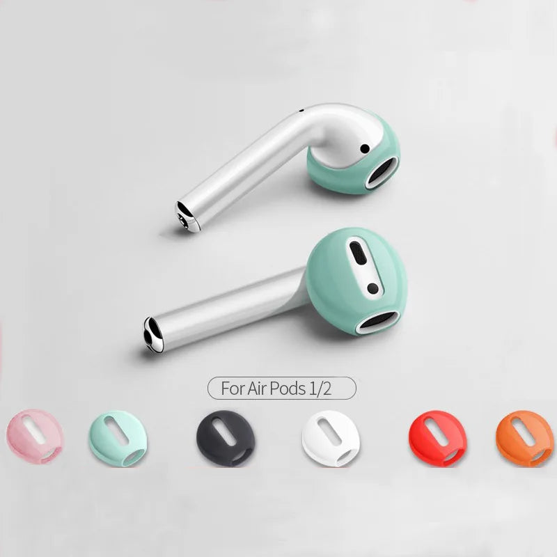 Silicone Ear Pads for AirPods and FreeBuds 3 Pro - Wireless Earphone Caps, Eartips and Case