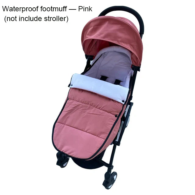 Universal Stroller Footmuff – Windproof, Waterproof & Thermal Warm, Compatible with YOYO & Bugaboo Strollers