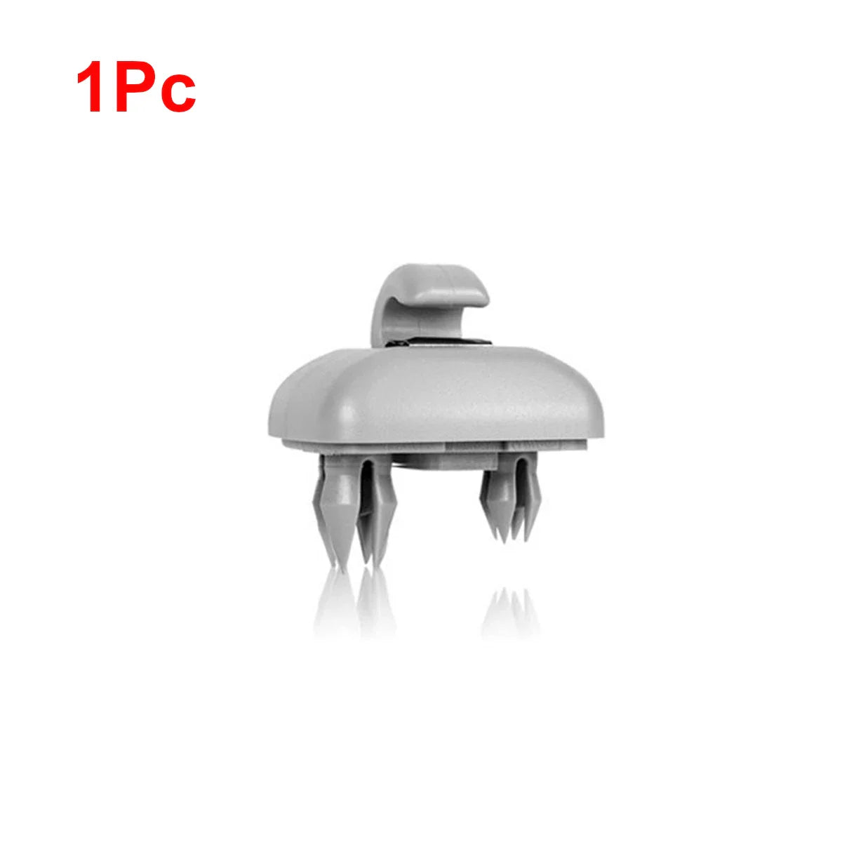 Audi Interior Sun Visor Hook Clip Replacement – 8E0857562A / 8U0857562 for A1 A3 A4 A5 A7 Q3 Q5 S4 S5 (Grey/Black/Beige)
