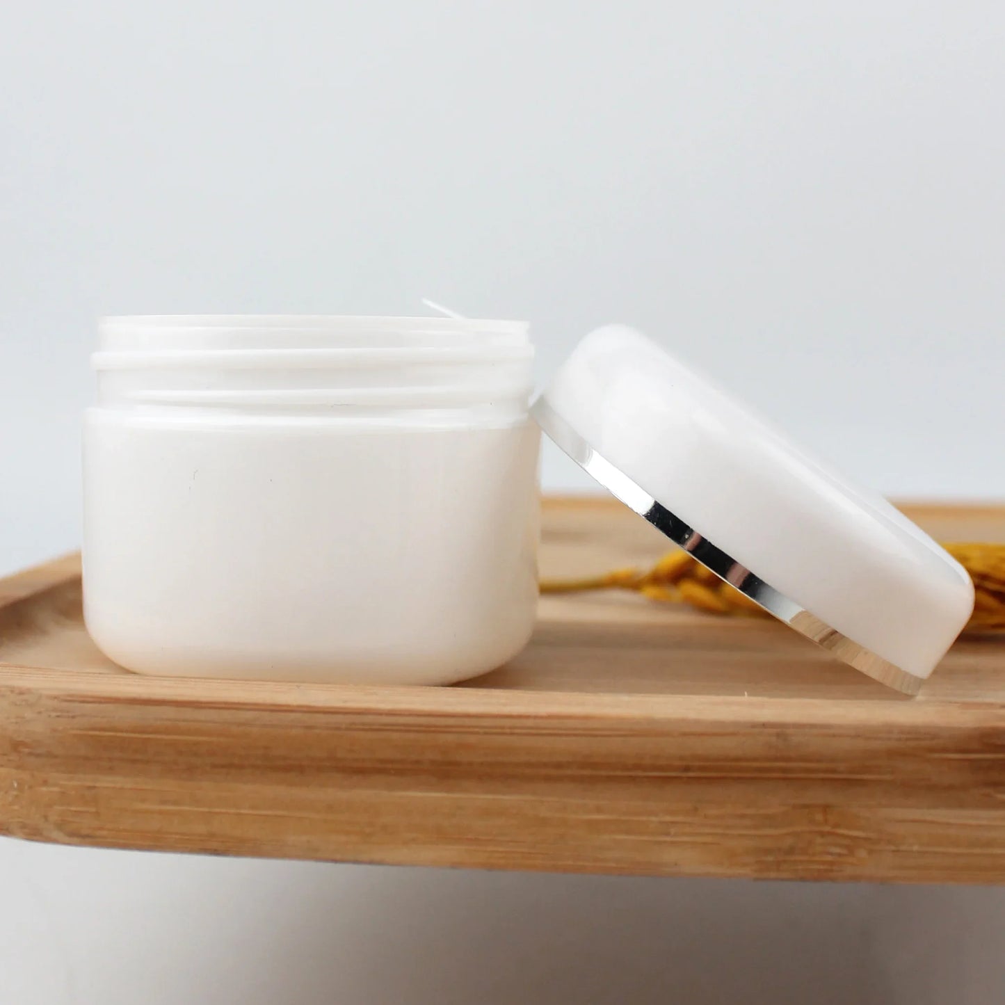 30pcs Plastic Cream Jars – 20g/30g/50g Empty Refillable Makeup Containers for Cosmetics Samples