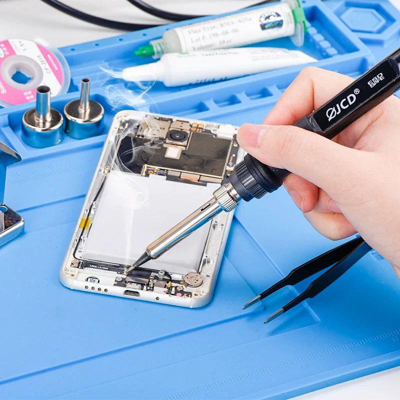JCD 8898 2-in-1 Soldering Station 750W – Soldering Iron & Hot Air Gun for BGA SMD Phone Repair & Welding