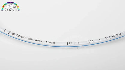 Disposable Veterinary Endotracheal Tube with Cuff – Sterile Tracheal Tube for Animal Use