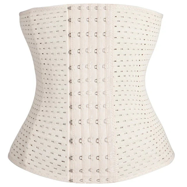 Plus Size XS-5XL Steel Boned Waist Trainer Corset for Women – Postpartum Shapewear Bustier Cinta Modeladora