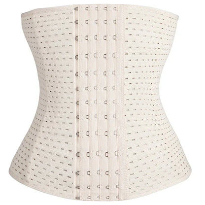 Plus Size XS-5XL Steel Boned Waist Trainer Corset for Women – Postpartum Shapewear Bustier Cinta Modeladora