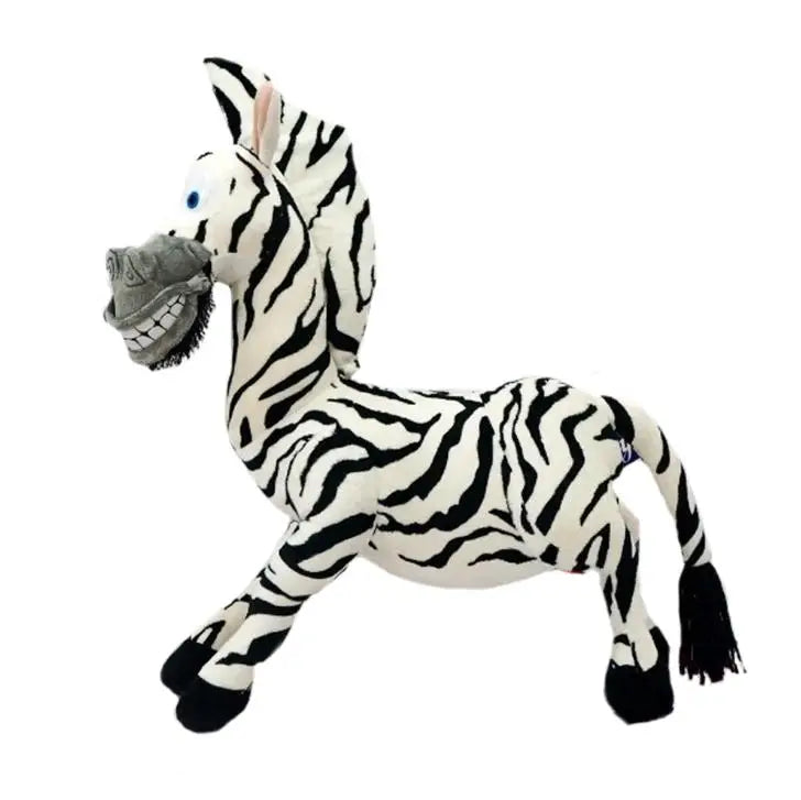 20-35cm Madagascar Plush Toy Set — 6 Styles Soft Stuffed Animal Dolls: Giraffe, Hippo, Lion, Penguin, Zebra, Lemur, Kids Gift