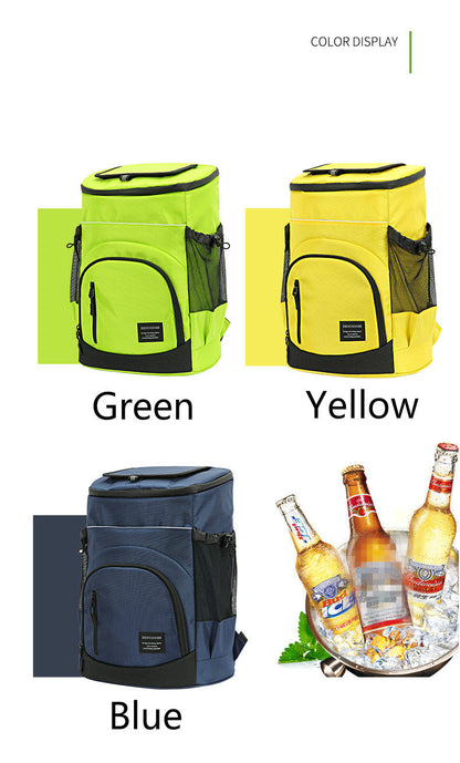DENUONISS 33L Cooler Bag – Soft Insulated Backpack for 36 Cans, Leak-Proof Food & Beer Storage for Travel & Beach