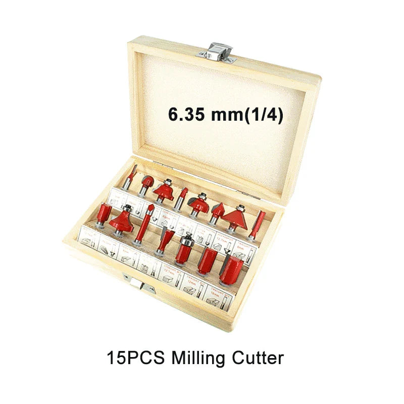 800W 30000RPM Electric Wood Router – 1/4 Inch Woodworking Trimmer & Carving Milling Tool