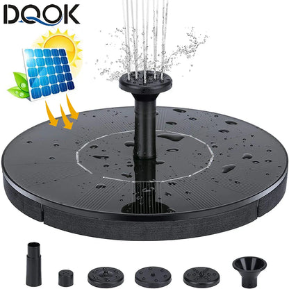 Mini Solar Powered Water Fountain – Floating Garden & Pond Waterfall Pump for Bird Bath, Outdoor Decorative Water Feature