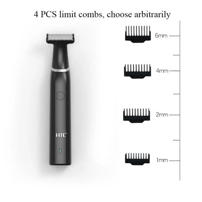 HTC Black Friday Cyber Monday Deals 2022 – Hybrid Electric Face & Body Trimmer for Men, Pubic Hair Shaver