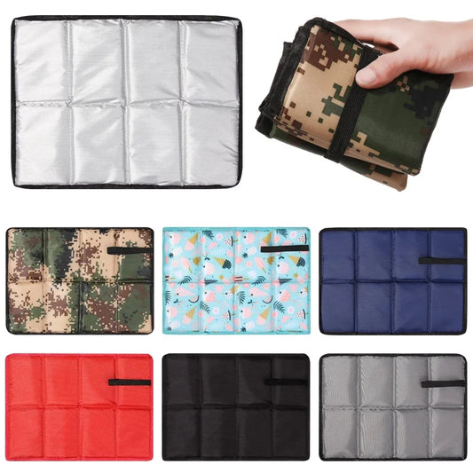Portable Folding Camping Mat – Waterproof Oxford Foam Sitting Pad for Hiking, Beach, Picnic & Outdoor Use
