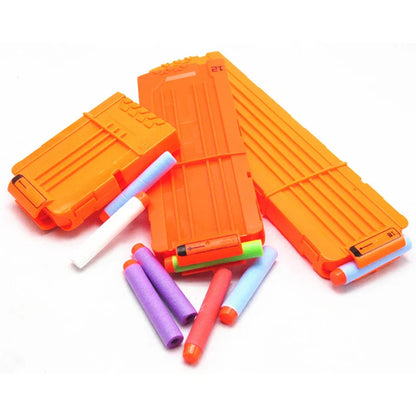 100pcs 7.2cm Soft Nerf Darts - Round Head Refill Sponge Bullets for NERF N-Strike Blasters, Kids Toy Gun Ammo
