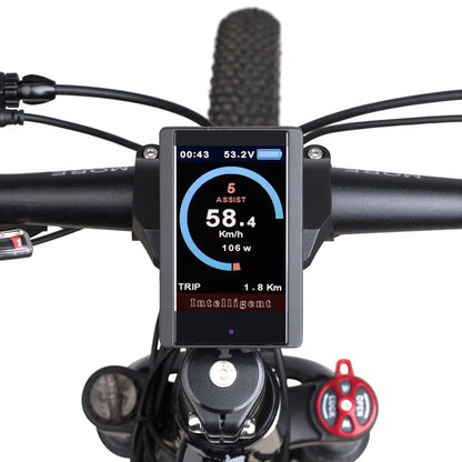 P850C Electric Bicycle Indicator – Full-Color LCD BF-UART Display for Bafang Mid Hub Motor, 36V-60V E-Bike