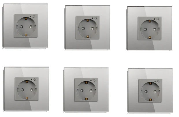 Bseed Smart WiFi Socket – EU Standard Intelligent Outlet, Compatible with Tuya App, Google & Alexa, Timer Function Home Improvement Plug