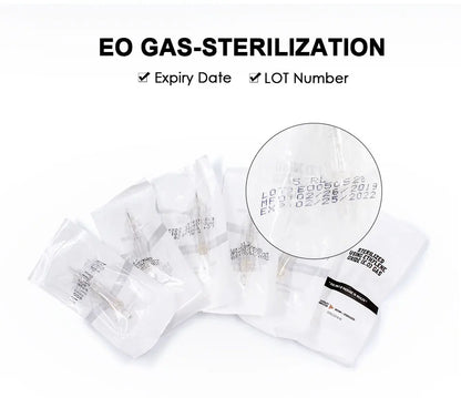 Biomaser 10PCS Revolution Tattoo Needles – 1R, 2R, 3R, 5R Permanent Makeup Cartridge for Eyebrow Tattoo Machines