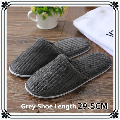 5 Pairs Mix Color Disposable Hotel Slippers – Cotton Non-Slip Slides for Men & Women Home, Travel, SPA & Hospitality Use