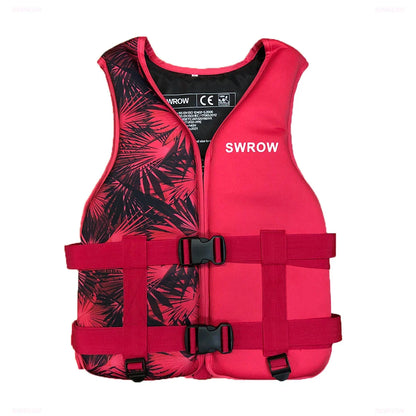 Neoprene Life Jacket for Adults & Children – Buoyancy Vest for Swimming, Boating, Skiing, Drifting & Water Sports