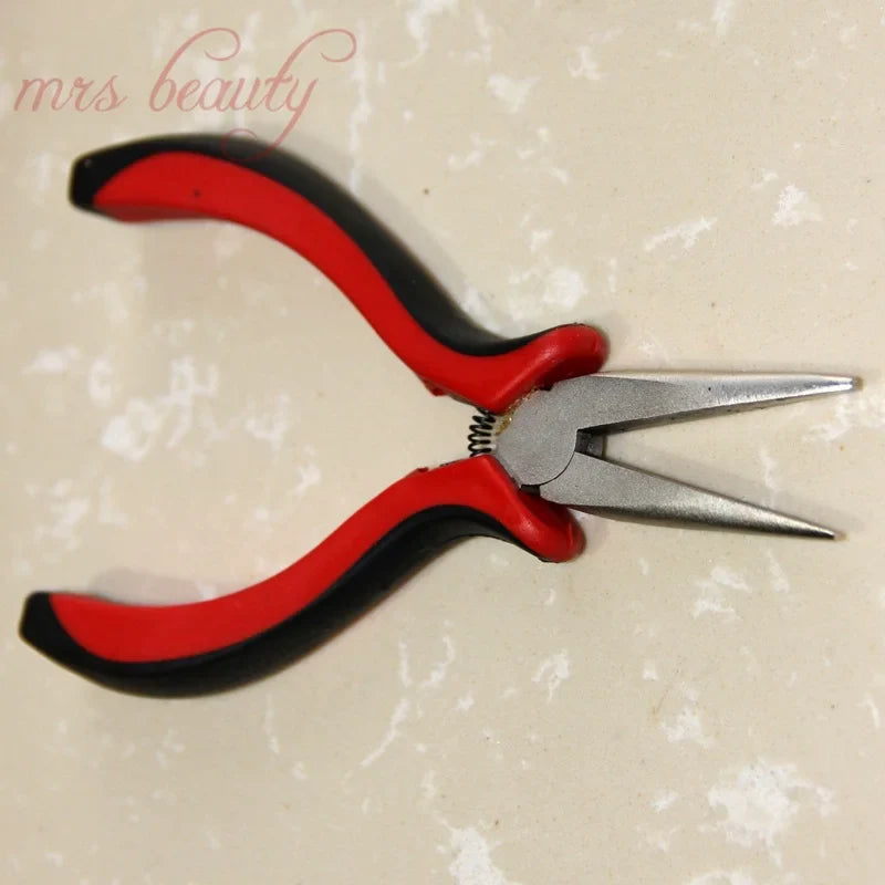 Micro Rings Loop Threader Needle: Hair Extension Tool - Compatible with Hair Plier Beads, Crochet Hook Loop for Micro Ring Installation