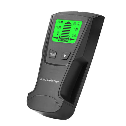 3-in-1 Wall Metal Detector – Professional Deep Scan for Metal, Wood Studs, AC Voltage & Live Wires