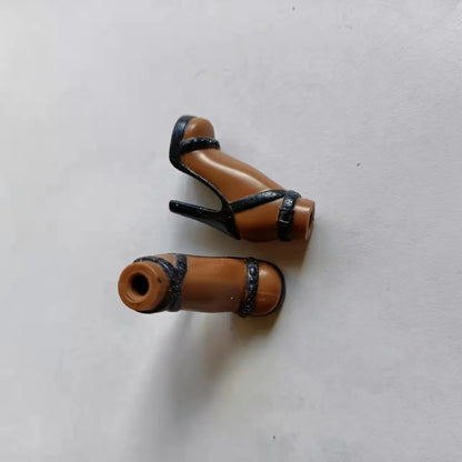 Assorted Doll Shoes Set — Sneakers, High-Heels & Boots Plastic Shoes for Girls’ Doll Accessories