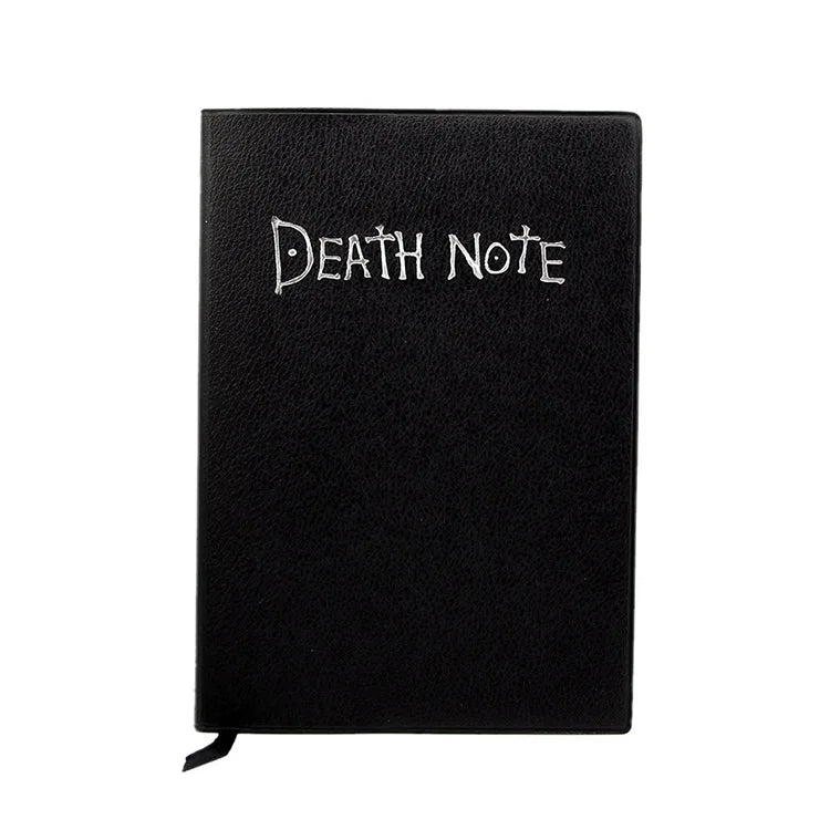 A5 Anime Death Note Notebook Set – Leather Journal, Collectible School Writing Journal with Large Anime Theme