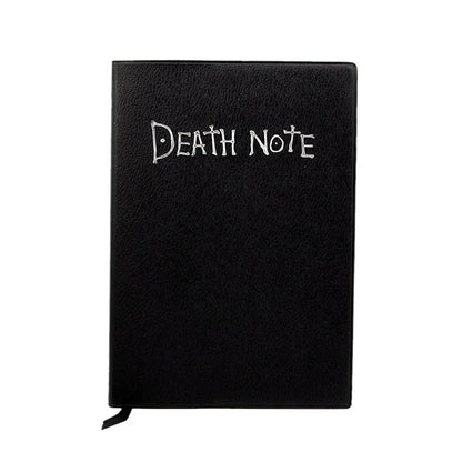 A5 Anime Death Note Notebook Set – Leather Journal, Collectible School Writing Journal with Large Anime Theme