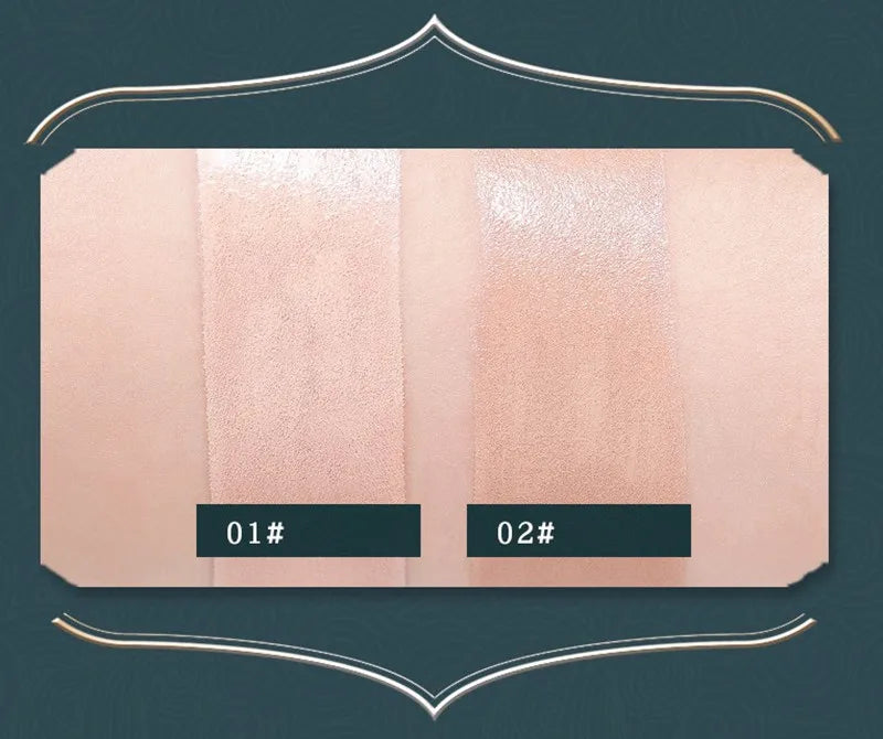 Retro Air Cushion Glow Foundation Cream – Moisturizing, Oil-Control BB Cream for Concealing & Brightening